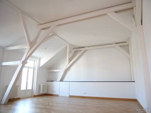 Wohnung zur Miete 1.054 € 2 Zimmer 97,5 m² 4. Geschoss Schwägrichenstraße 9 Zentrum-Süd Leipzig 04107