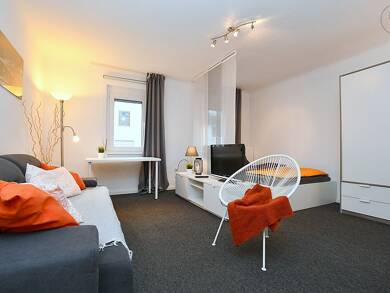 Wohnung zur Miete Wohnen auf Zeit 950 € 1,5 Zimmer 47 m² frei ab 21.08.2025 Stuttgart 70327
