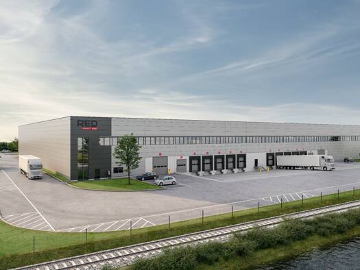 Lagerhalle zur Miete 10.765 m² Lagerfläche teilbar ab 4.855 m² Barbaraviertel Neuss 41460