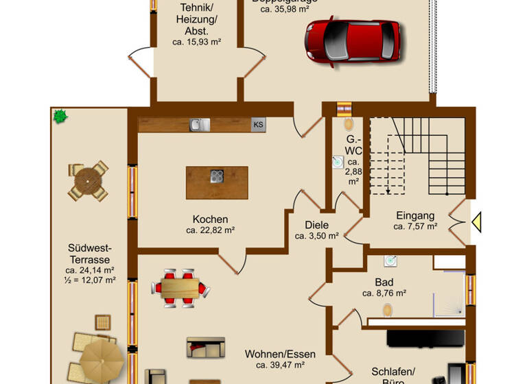 Mehrfamilienhaus zum Kauf 932.000 € 5 Zimmer 192 m²<br/>Wohnfläche 682 m²<br/>Grundstück Stadtbergen Stadtbergen / Leitershofen 86391