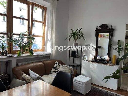 Studio zur Miete Tauschwohnung 980 € 2 Zimmer 45 m² EG Schwabing-West München 80796