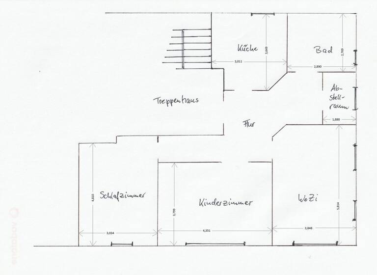 WG-Zimmer zur Miete 400 € 4,5 Zimmer 80 m² Geschoss 4/5 frei ab sofort Oststraße 3 Limbach-Oberfrohna 09212