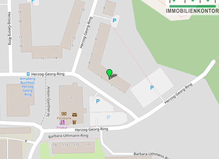 Wohnung zum Kauf 63.500 € 3 Zimmer 66,4 m² Annaberg Annaberg-Buchholz 09456