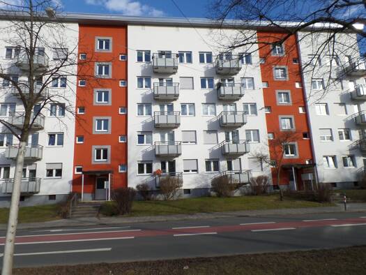 Wohnung zur Miete 560 € 2 Zimmer 44,1 m² 4. Geschoss frei ab 01.06.2026 Katzwanger Straße 141 Gibitzenhof Nürnberg 90461