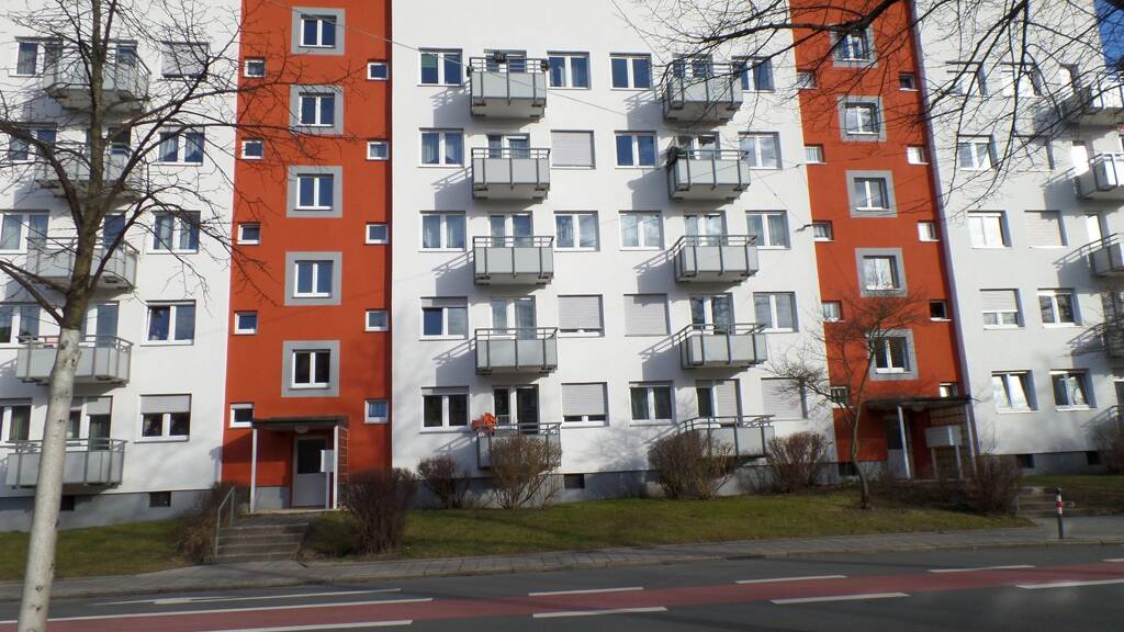 Wohnung zur Miete 560 € 2 Zimmer 44,1 m² 4. Geschoss frei ab 01.06.2026 Katzwanger Straße 141 Gibitzenhof Nürnberg 90461
