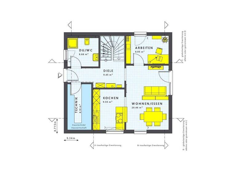 Haus zum Kauf provisionsfrei 809.894 € 4 Zimmer 140 m² 470 m² Grundstück Hohenbrunn 85662