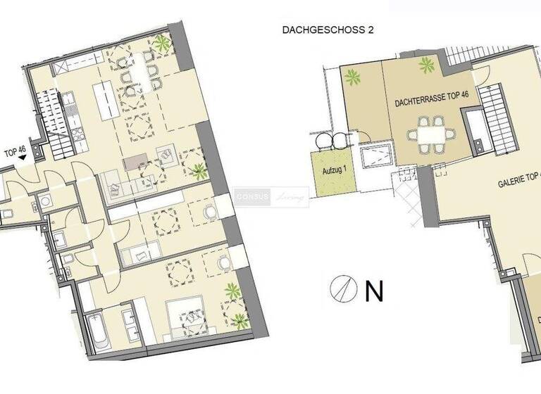 Wohnung zur Miete - Erstbezug 27,43 € 3 Zimmer 152 m² Landstraßer Hauptstraße 32 Wien 1030