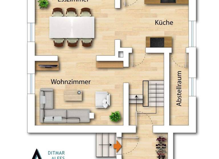 Doppelhaushälfte zum Kauf 178.000 € 4 Zimmer 106 m² 470 m² Grundstück Glösinger Straße 147a Oeventrop Arnsberg 59823