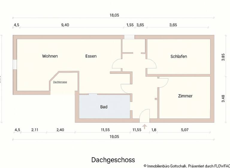 Wohnung zum Kauf 337.499 € 3 Zimmer 107 m² Bernauerstraße 91 Oranienburg 16515