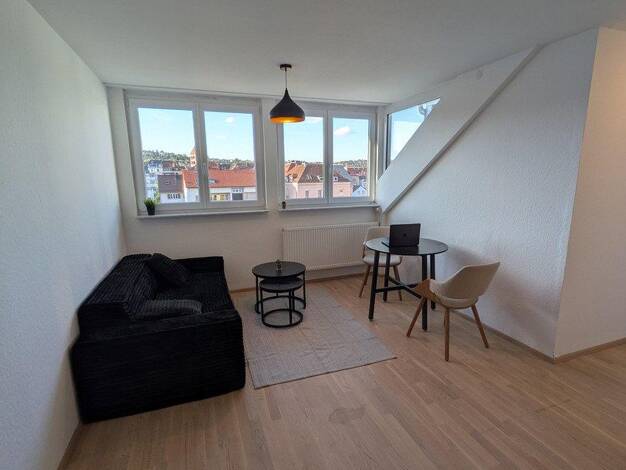 Wohnung zur Miete 1.000 € 2 Zimmer 30 m² 4. Geschoss Rotebühlstraße 108 West Stuttgart 70197