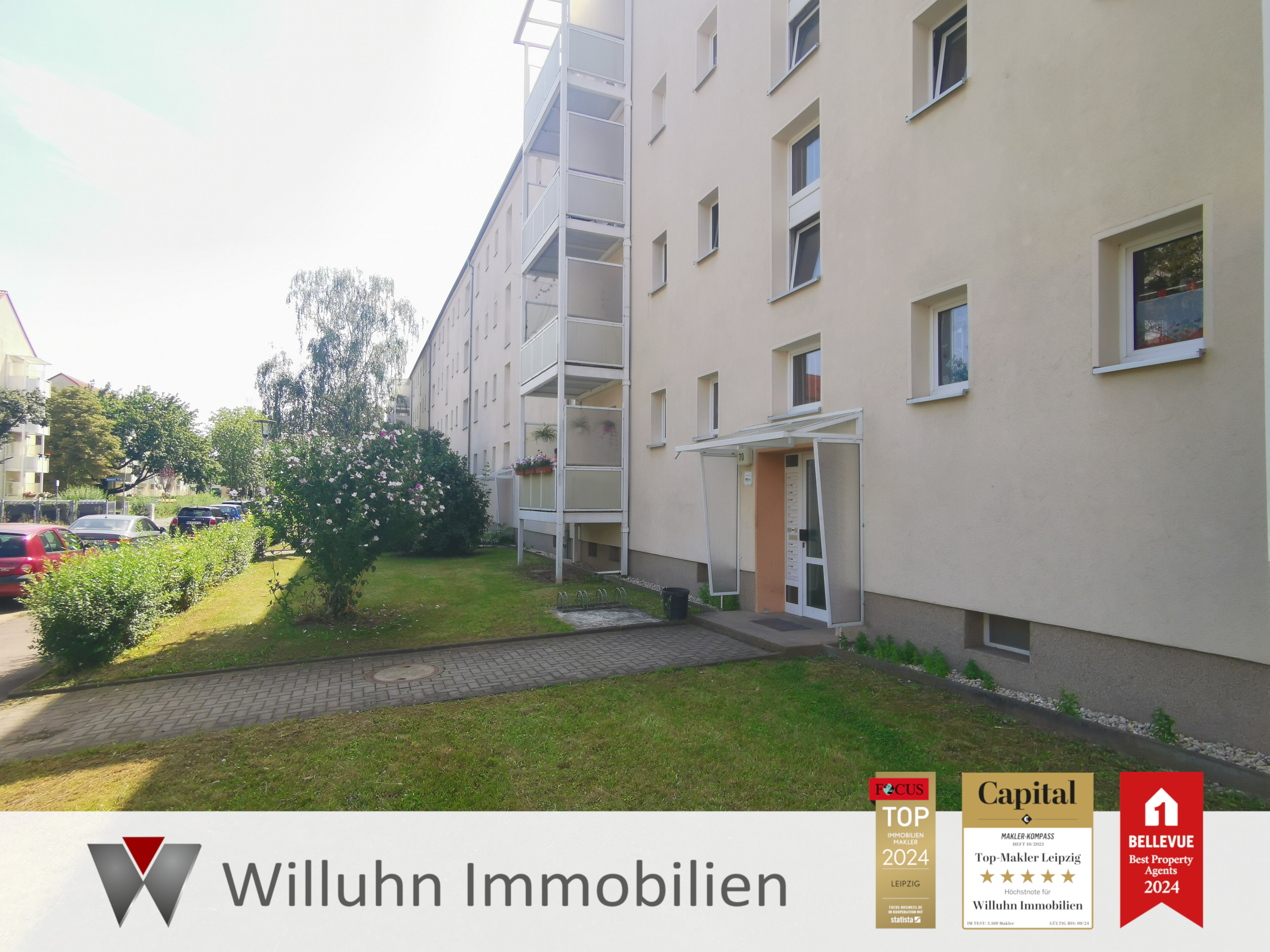 Wohnung zur Miete 310 € 2 Zimmer 49 m²<br/>Wohnfläche Merseburg Merseburg 06217