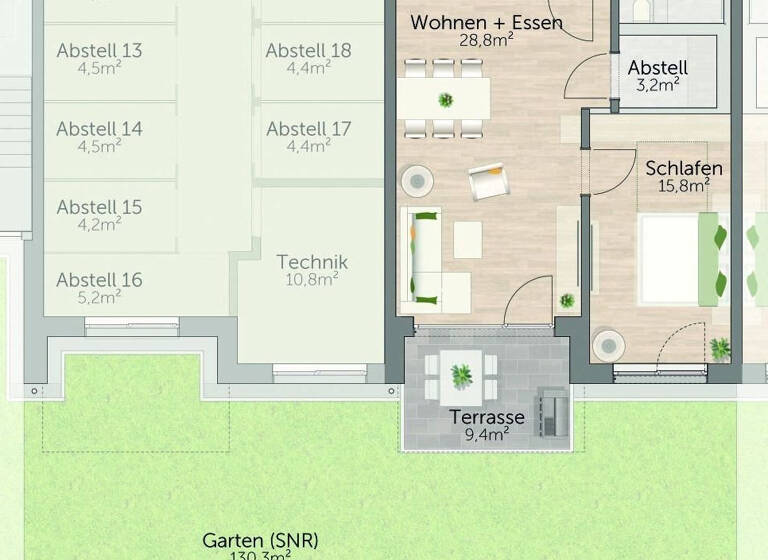 Wohnung zum Kauf provisionsfrei 329.000 € 2 Zimmer 71,6 m²<br/>Wohnfläche EG<br/>Geschoss ab sofort<br/>Verfügbarkeit Kapellenweg 30 Grafenrheinfeld 97506