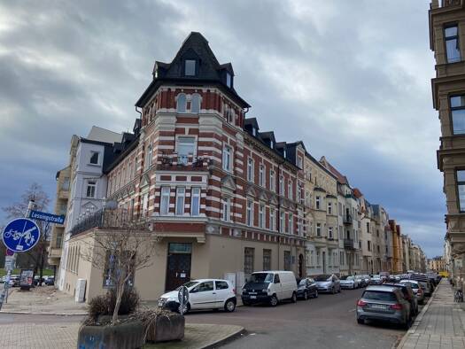 Wohnung zur Miete 1.250 € 5 Zimmer 131 m² Geschoss 2/3 frei ab 01.03.2026 Lessingstraße 26 Paulusviertel Halle (Saale) 06114
