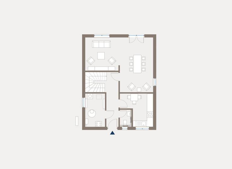 Einfamilienhaus zum Kauf 313.325 € 4 Zimmer 136,8 m² 602 m² Grundstück Wiebelskirchen Neunkirchen 66540