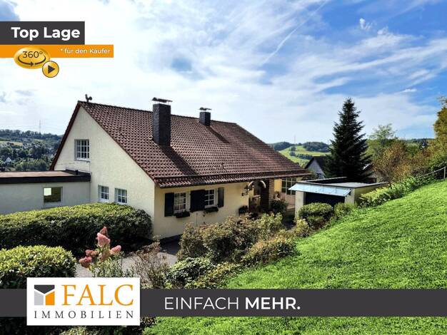 Einfamilienhaus zum Kauf 425.000 € 7 Zimmer 216 m² 1.233 m² Grundstück Dieringhausen Gummersbach 51645
