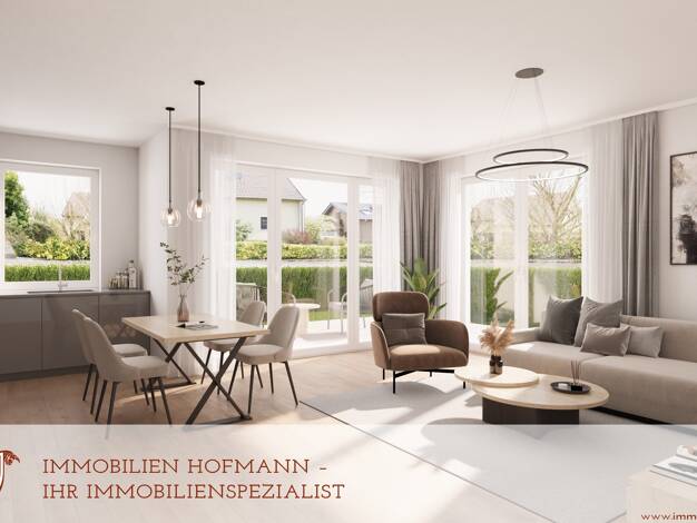 Reihenendhaus zum Kauf - Erstbezug 495.000 € 4 Zimmer 140 m² 343 m² Grundstück Oberhöcking Landau an der Isar 94405