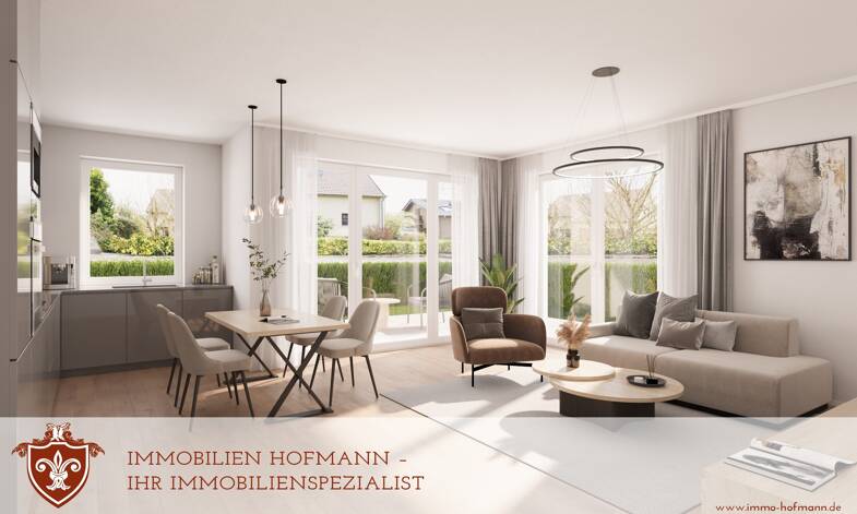 Reihenendhaus zum Kauf - Neubau 495.000 € 4 Zimmer 140 m² 343 m² Grundstück Oberhöcking Landau an der Isar 94405