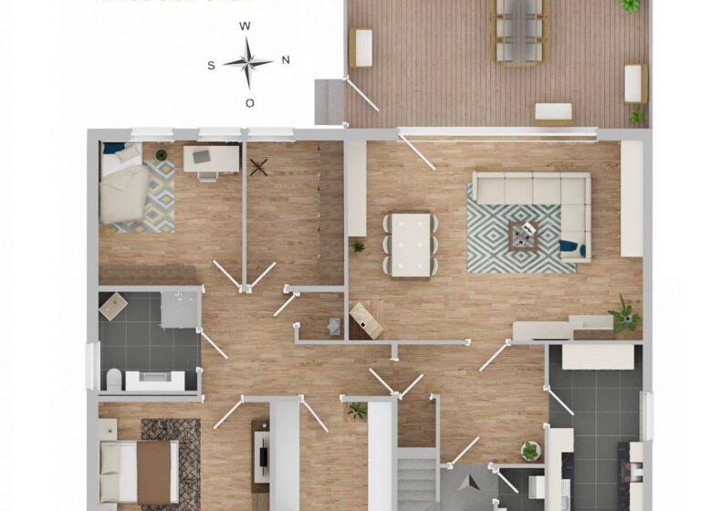 Einfamilienhaus zum Kauf 349.000 € 8 Zimmer 125 m² 1.000 m² Grundstück Groß Rheide 24872