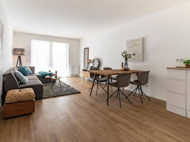 Wohnung zur Miete - Erstbezug 906 € 3,5 Zimmer 76,1 m² 2. Geschoss frei ab 01.10.2026 Bendhecker Straße 57 Geneicken Mönchengladbach 41236