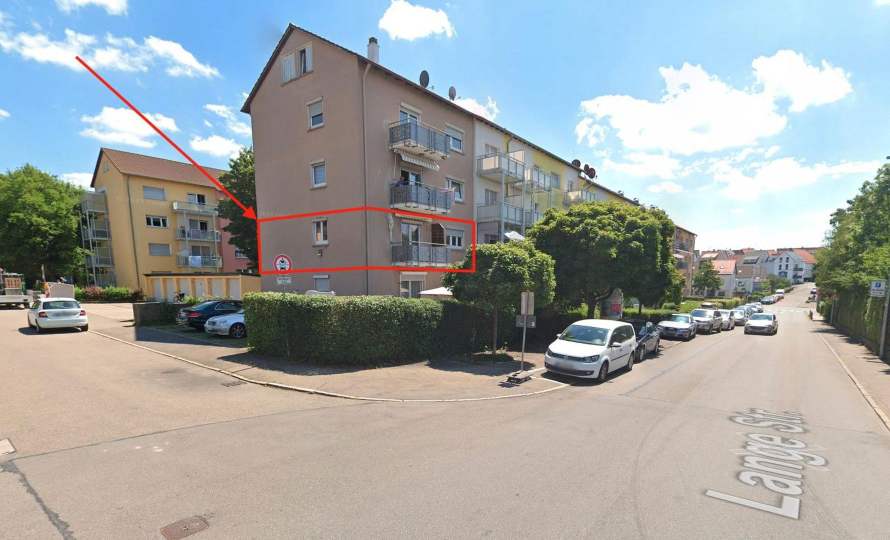 Wohnung zum Kauf provisionsfrei 187.000 € 3 Zimmer 58 m²<br/>Wohnfläche 1.<br/>Geschoss Lange Str. 15 Herdweg Böblingen 71032