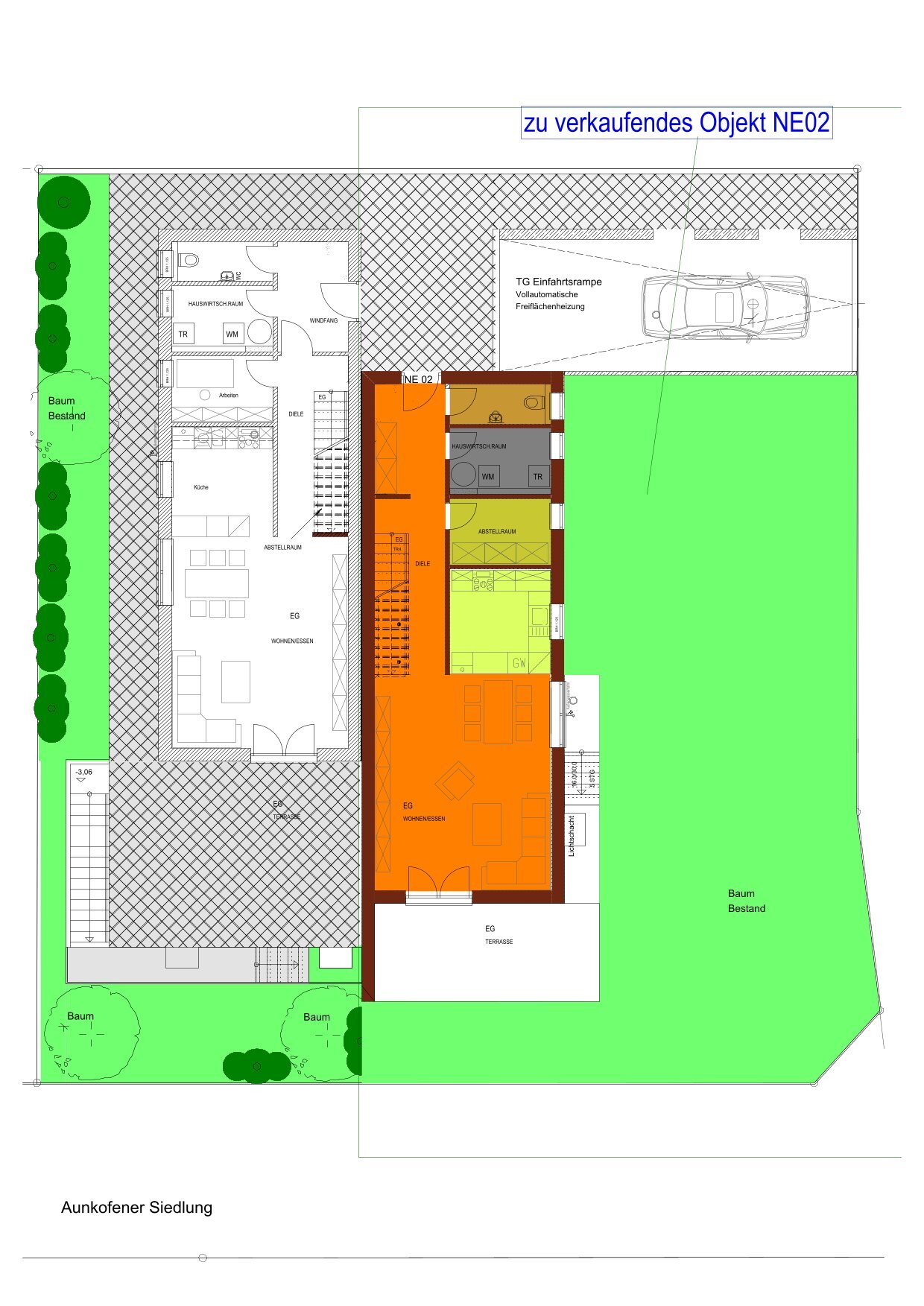 Doppelhaushälfte zum Kauf provisionsfrei 535.000 € 4 Zimmer 146,5 m²<br/>Wohnfläche 365 m²<br/>Grundstück Aunkofener Siedlung 31a Abensberg Abensberg 93326