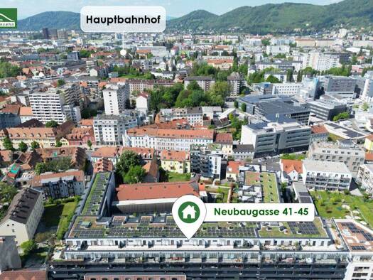 Wohnung zur Miete 884 € 3 Zimmer 76,2 m² 3. Geschoss frei ab 01.03.2026 Neubaugasse 43 Lend Graz 8020