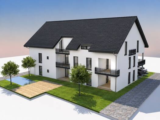 Wohnung zum Kauf - Erstbezug provisionsfrei 379.900 € 4 Zimmer 73,1 m² 2. Geschoss Kernstadt Paderborn 33100