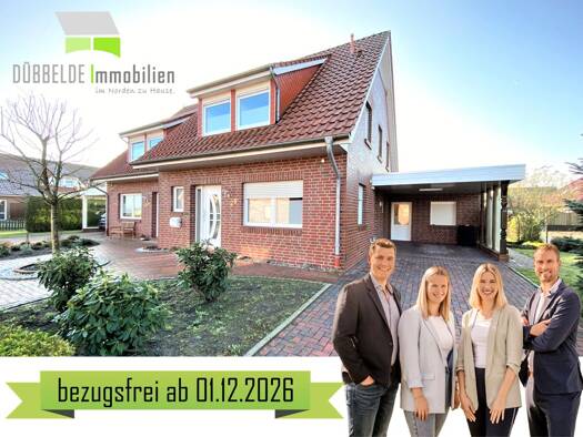 Doppelhaushälfte zur Miete 900 € 4 Zimmer 115 m² 515 m² Grundstück frei ab 01.12.2026 Detern Detern 26847
