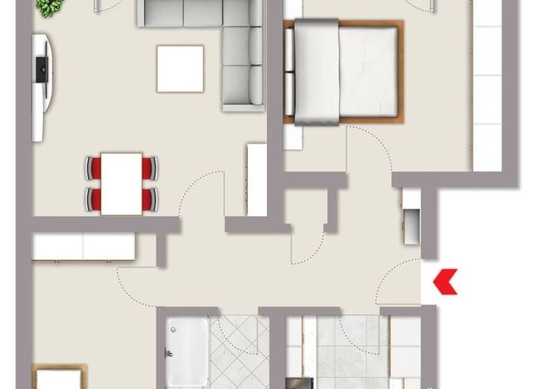 Wohnung zum Kauf 159.000 € 3 Zimmer 74 m² 5. Geschoss Buchholz Duisburg 47249