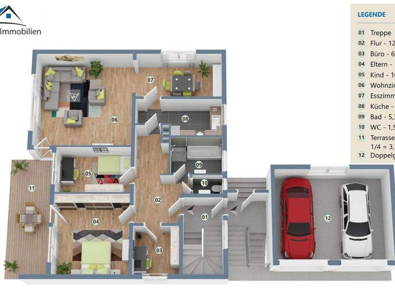 Mehrfamilienhaus zum Kauf 519.000 € 10 Zimmer 202 m² 1.354 m² Grundstück frei ab sofort Reisbach 94419