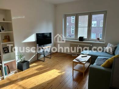Wohnung zur Miete Tauschwohnung 780 € 2 Zimmer 49 m² 1. Geschoss Winterhude Hamburg 20249
