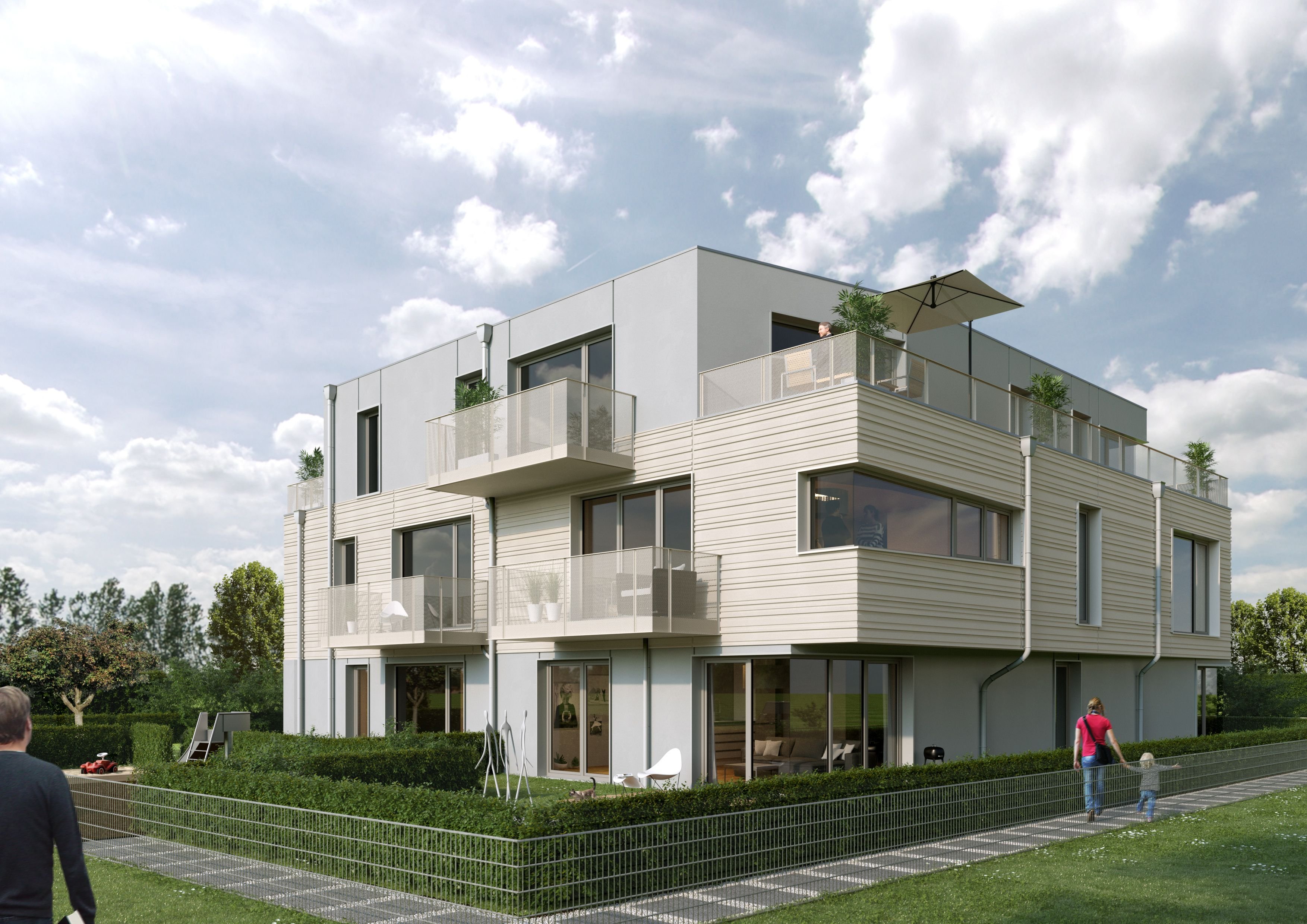 Terrassenwohnung zum Kauf 679.000 € 2 Zimmer 53 m²<br/>Wohnfläche EG<br/>Geschoss Gartenstadtstraße 16 Gartenstadt Trudering München 81825