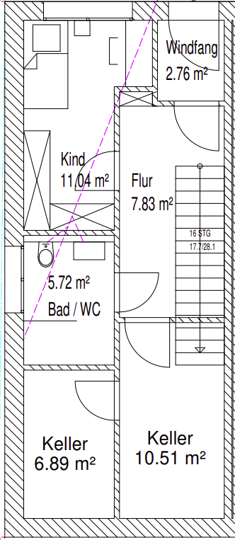 Reihenmittelhaus zur Miete 1.540 € 4 Zimmer 143 m²<br/>Wohnfläche 01.03.2025<br/>Verfügbarkeit Hacklberg Passau 94034