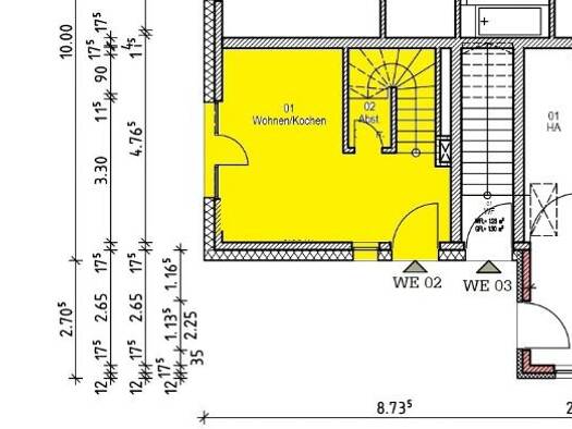 Maisonette zur Miete 1.000 € 2 Zimmer 44 m² Geschoss -1/2 frei ab 01.01.2026 Am Dorfteich 9 Schnelsen Hamburg 22457