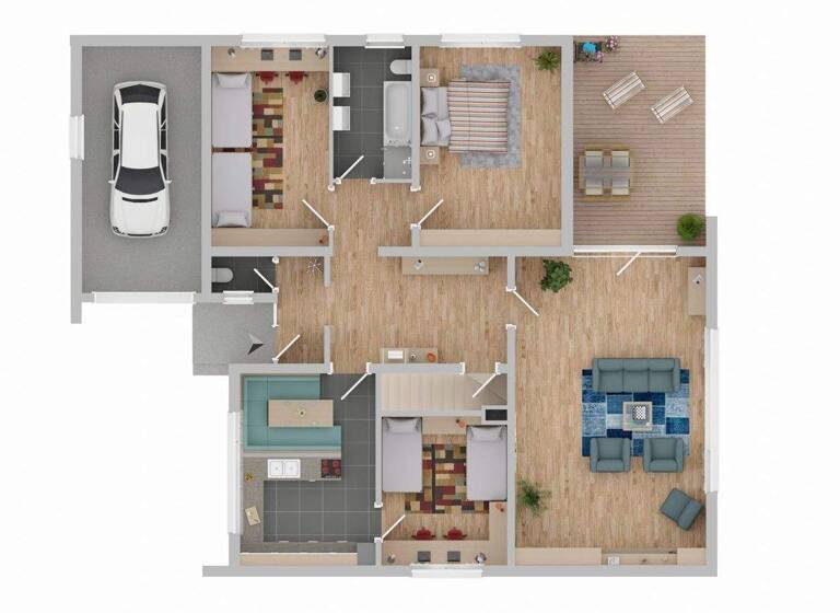 Bungalow zum Kauf 229.000 € 4 Zimmer 130 m² 733 m² Grundstück Volkersheim Bockenem 31167