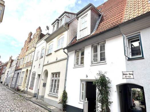 Wohnung zum Kauf 575.000 € 3,5 Zimmer 86 m² 3. Geschoss frei ab sofort Große Kiesau 20 Innenstadt Lübeck 23552