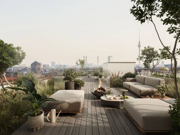 Penthouse zum Kauf - Erstbezug 2.229.000 € 4 Zimmer 148,6 m² 6. Geschoss Winsstraße 16 Prenzlauer Berg Pankow 10405