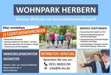 Wohnung zum Kauf - Neubau provisionsfrei 244.305 € 2 Zimmer 54,3 m² EG Herbern Ascheberg 59387