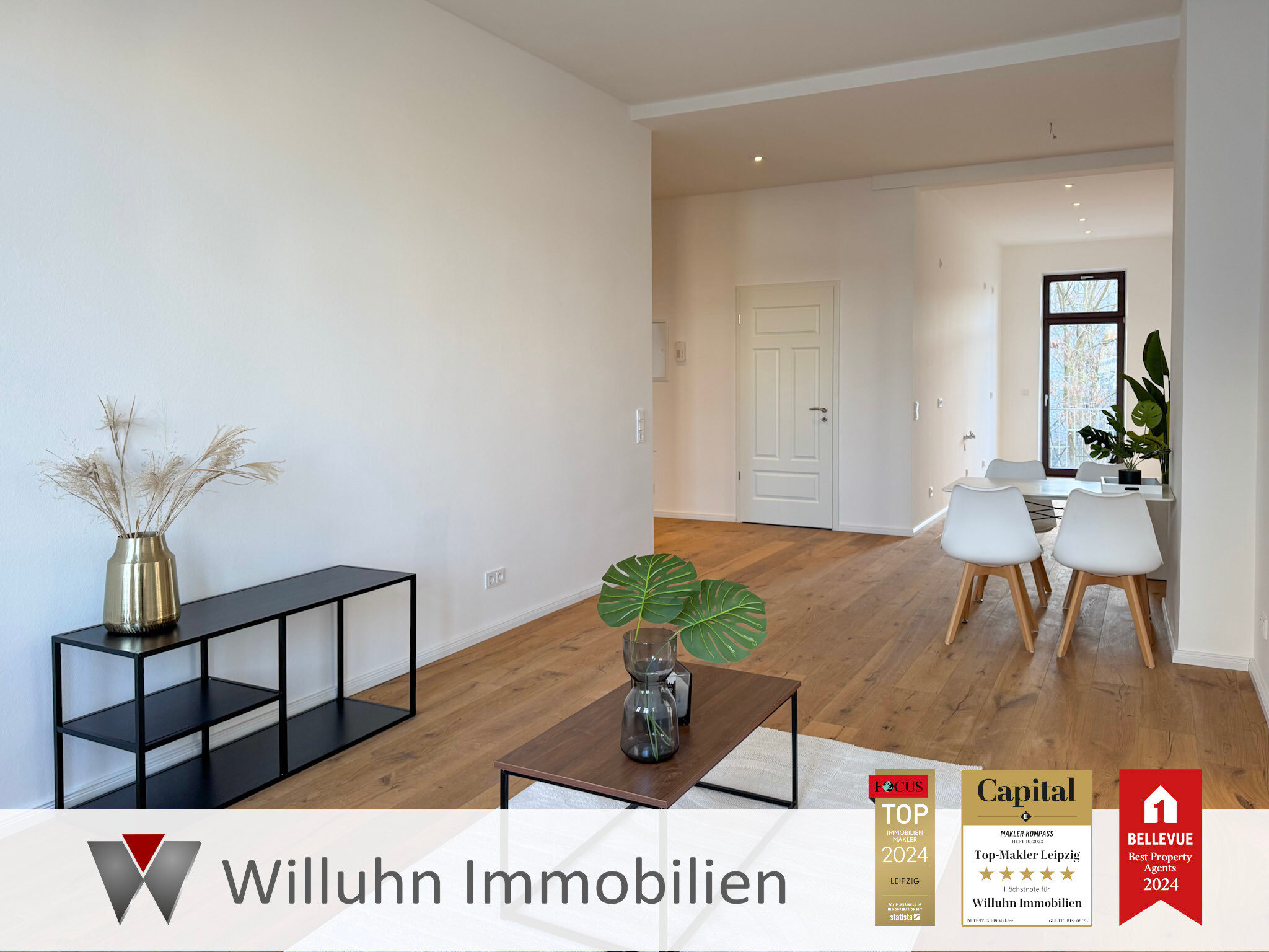 Wohnung zum Kauf 330.000 € 3 Zimmer 89,7 m²<br/>Wohnfläche 2.<br/>Geschoss Neustadt-Neuschönefeld Leipzig 04315