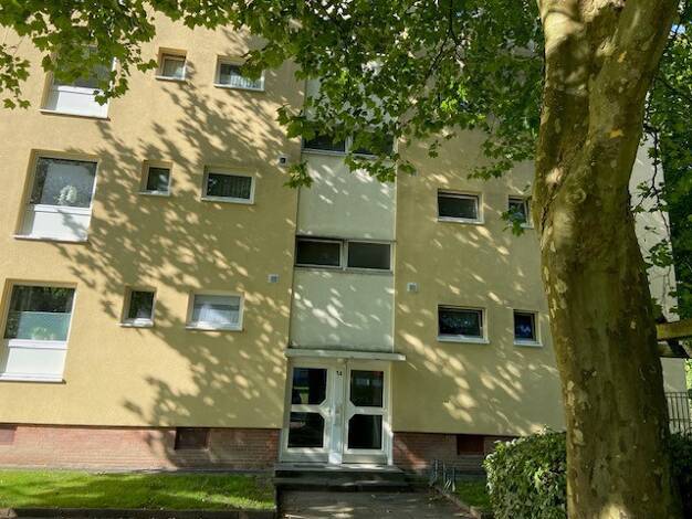 Wohnung zur Miete 591 € 2,5 Zimmer 65,6 m² 2. Geschoss frei ab 20.08.2025 Roskilder Weg 14 Mettenhof Bezirk 2 Kiel 24109