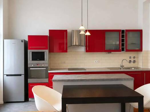 Wohnung zur Miete 1.800 € 3 Zimmer 90 m² Geschoss EG/1 frei ab sofort Große Rittergasse 13 Sachsenhausen Frankfurt am Main 60594