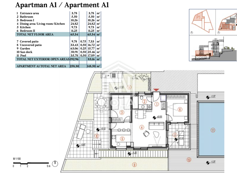Wohnung zum Kauf 891.000 € 3 Zimmer 1. Geschoss Primosten 22202