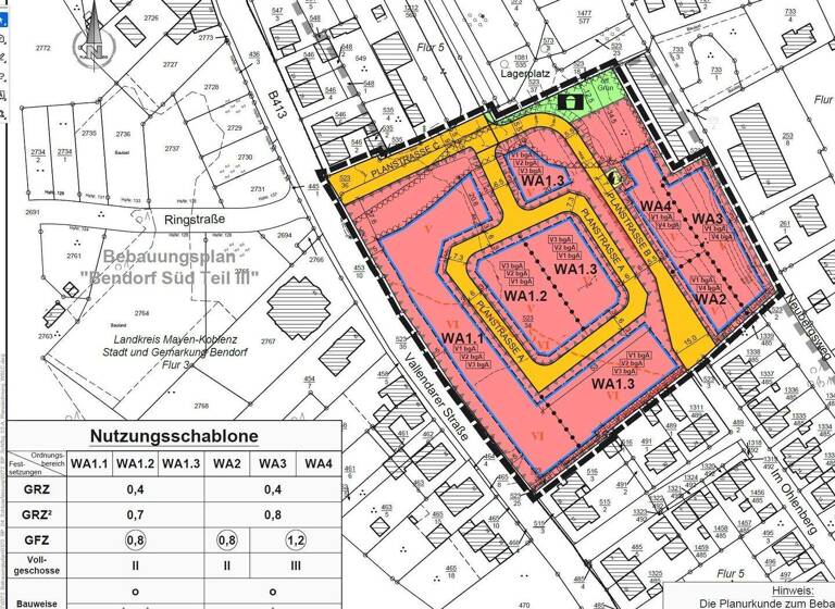 Grundstück zum Kauf 465.000 € 1.095 m² Grundstück Bendorf 56170