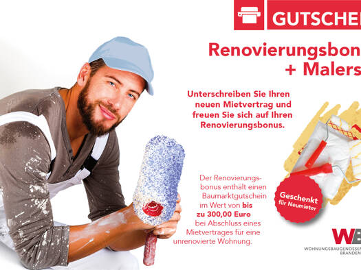 Wohnung zur Miete 489 € 3 Zimmer 69,9 m² 5. Geschoss Brahmsstraße 14 Görden Brandenburg an der Havel 14772