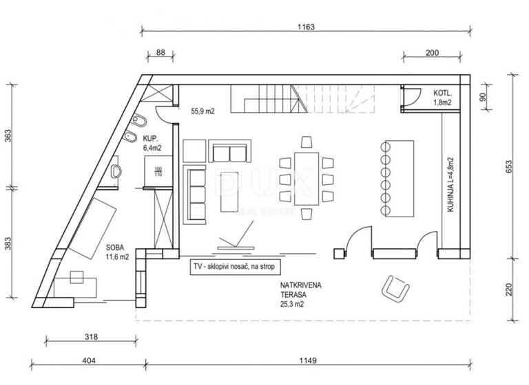 Haus zum Kauf 291.000 € 5 Zimmer 190 m² Dramalj, Klanfari