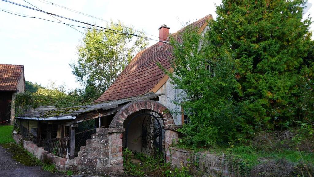 Einfamilienhaus zum Kauf 50.000 € 4 Zimmer 100 m² 965 m² Grundstück Niederschlettenbach 76891