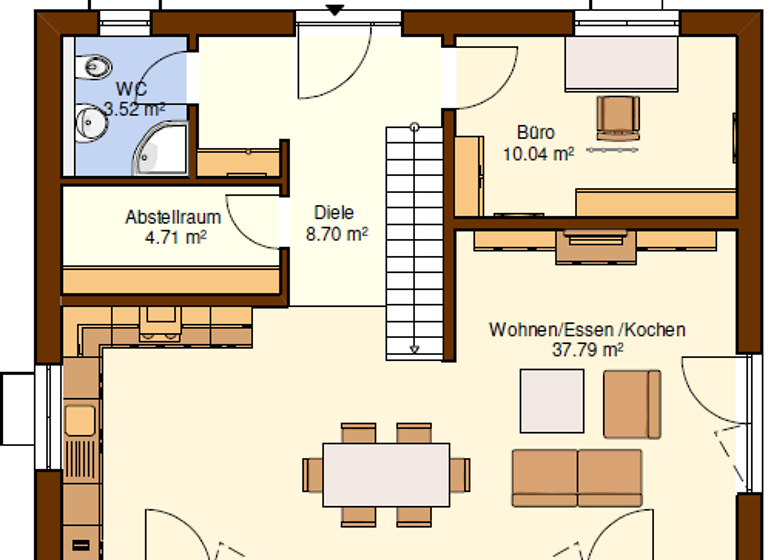 Haus zum Kauf provisionsfrei 128 m²<br/>Wohnfläche Nehren 72147
