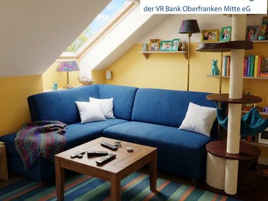 Wohnung zum Kauf 129.500 € 2 Zimmer 62 m² 3. Geschoss Bindlacher Berg Bindlach 95463