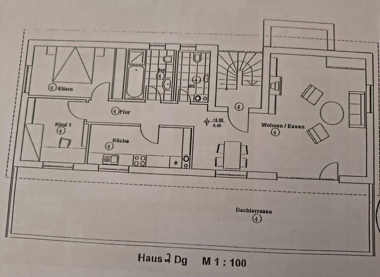 Penthouse zum Kauf provisionsfrei 398.000 € 3 Zimmer 105 m² 2. Geschoss frei ab 01.09.2026 Wiedenbrück Rheda-Wiedenbrück 33378