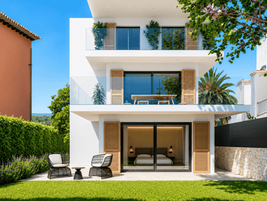 Stadthaus zum Kauf - Erstbezug provisionsfrei 1.100.000 € 5 Zimmer 228 m² 243 m² Grundstück Porto Cristo 07680